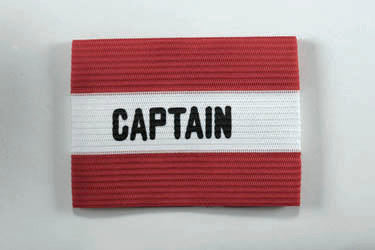 KwikGoal Youth Captain Arm Band - Red Player Accessories Youth Red - Third Coast Soccer