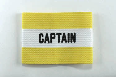 KwikGoal Youth Captain Arm Band - Yellow Player Accessories Youth Yellow - Third Coast Soccer