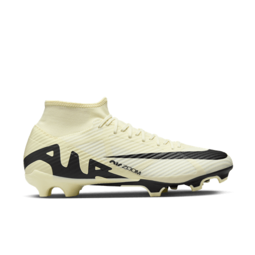 Nike Mercurial Superfly 9 Academy FG - Lemonade/Black Mens Footwear   - Third Coast Soccer