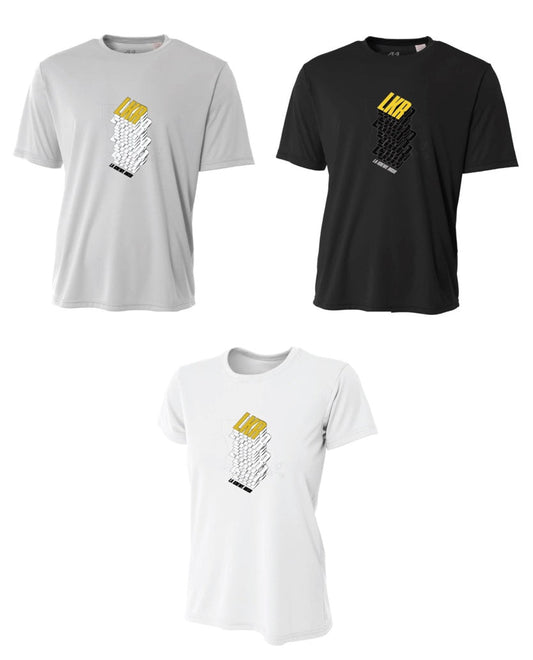A4 La Krewe-Rush Short-Sleeve Shirt Stack - Black, Silver Or White LA Krewe Rush   - Third Coast Soccer