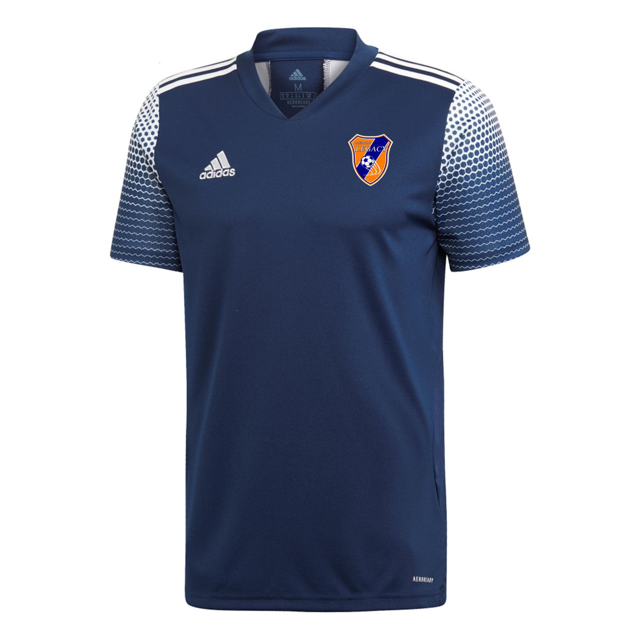 adidas Legacy Youth Regista 20 Jersey - Navy Lafourche Legacy Soccer Youth Small Navy/White - Third Coast Soccer