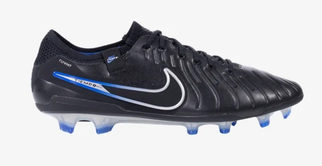 Nike Tiempo Legend 10 Elite FG - Black/Chrome/Hyper Royal Mens Footwear   - Third Coast Soccer