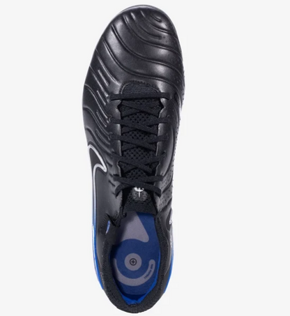 Nike Tiempo Legend 10 Elite FG - Black/Chrome/Hyper Royal Men's Footwear Closeout - Third Coast Soccer