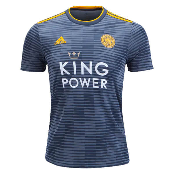 adidas Leicester City Fc Away Jersey 18/19 Club Replica Boldonix/Collegiategold Mens Small - Third Coast Soccer
