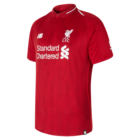 New Balance Liverpool FC Home Jersey 18/19 Replicas Red Mens Small - Third Coast Soccer