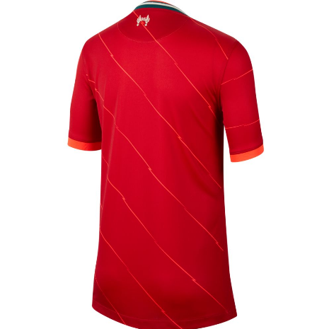 Nike Youth Liverpool FC Home Jersey 21/22 Club Replica Youth Medium Gym Red/Bright Crimson/Fossi - Third Coast Soccer