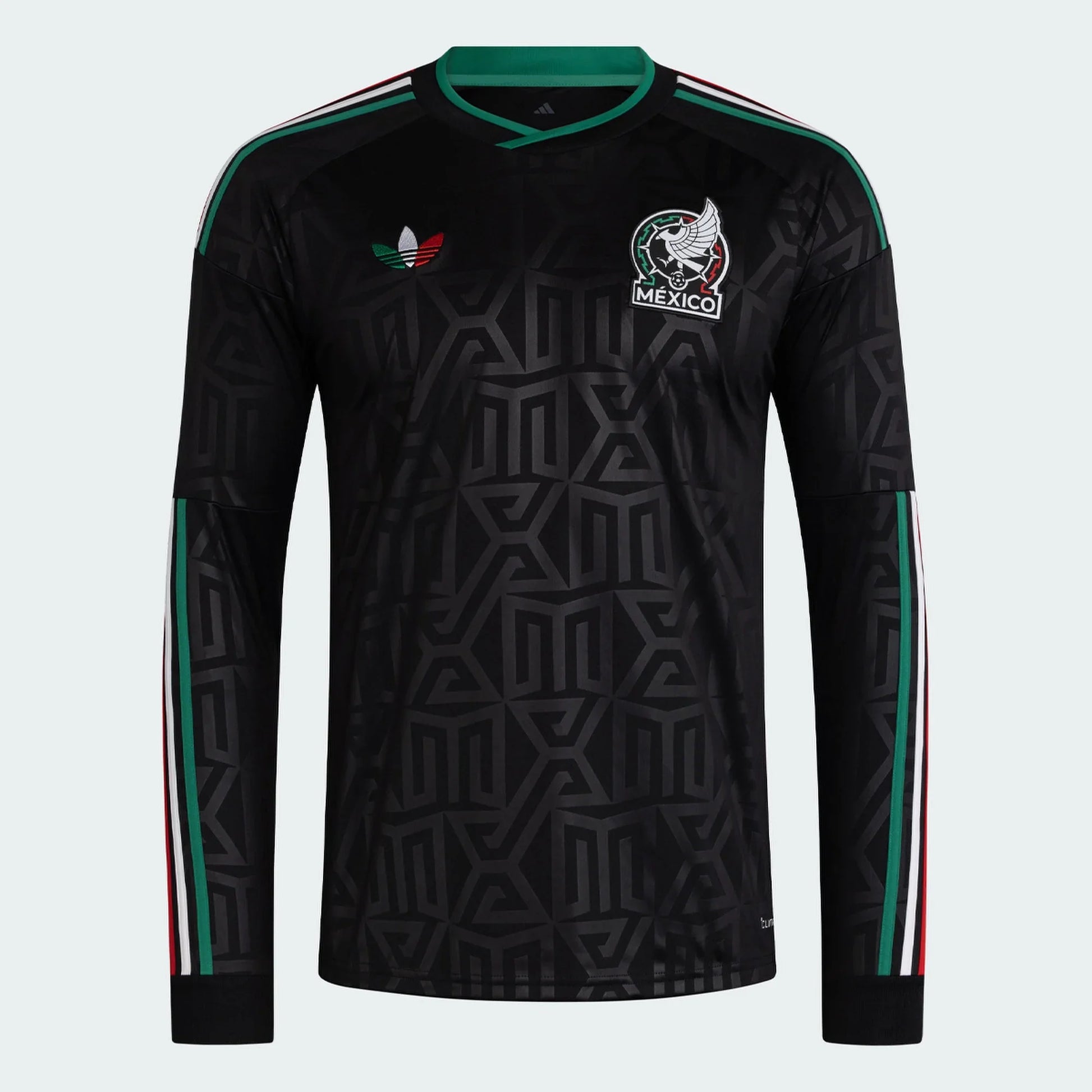 adidas Mexico LS Third Jersey 2026 International Replica Black Mens Small - Third Coast Soccer