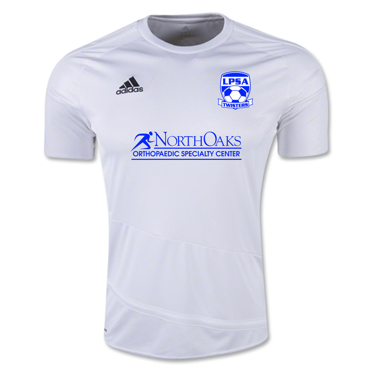 adidas LPSA Regista 16 Jersey - White Livingston Parish SA Mens Small White - Third Coast Soccer