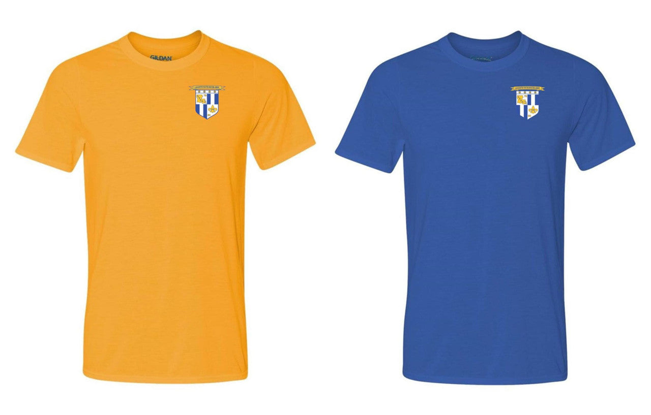 LYSA Short-Sleeve T-Shirt - Royal or Gold LYSA Spiritwear Royal Womens 2Xlarge - Third Coast Soccer