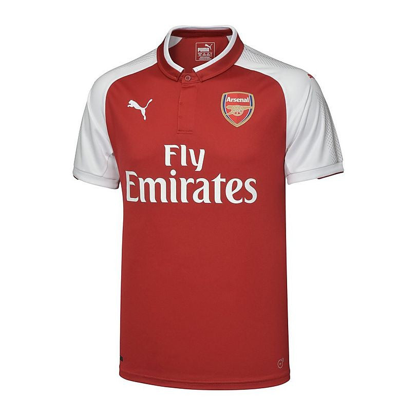Puma Arsenal Fc Home Jersey 17/18 Club Replica Chili Pepper/White Mens Small - Third Coast Soccer