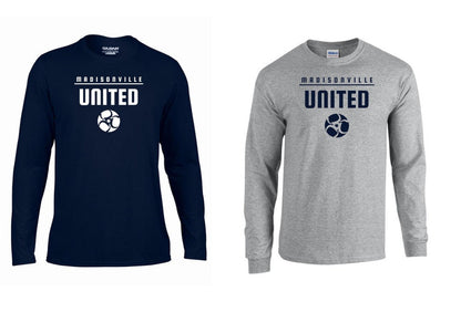 Madisonville United Long-Sleeve T-Shirt Madisonville United Spiritwear   - Third Coast Soccer