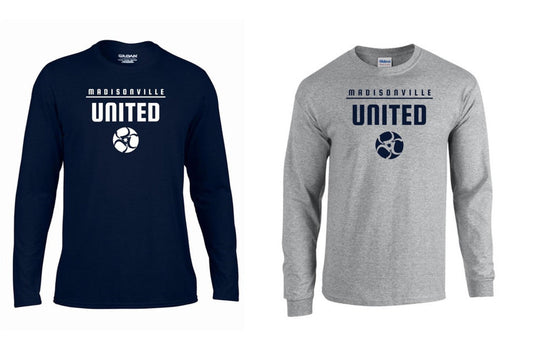 Madisonville United Long-Sleeve T-Shirt Madisonville United Spiritwear   - Third Coast Soccer