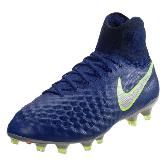 Nike Magista Obra Ii Fg - Deep Royal Blue/Chrome/Total Crimson Mens Firm Ground Deep Royal Blue/Chrome/Crimson Mens 8 - Third Coast Soccer