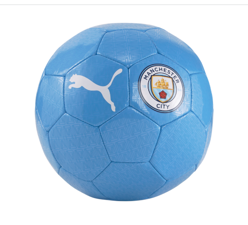 Puma Manchester City Fan Ball - Team Light Blue/White Equipment Size 5 Team Light Blue - Third Coast Soccer