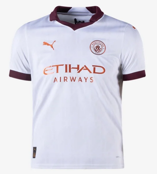 Puma Youth Manchester City Away Jersey 23/24 Club Replica   - Third Coast Soccer