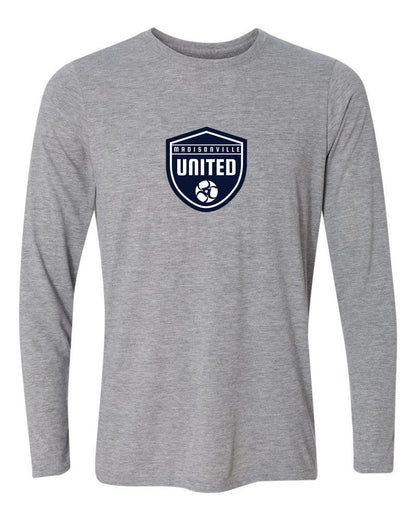 Madisonville United Long-Sleeve T-Shirt Madisonville United Spiritwear Mens Medium Sport Grey - Third Coast Soccer