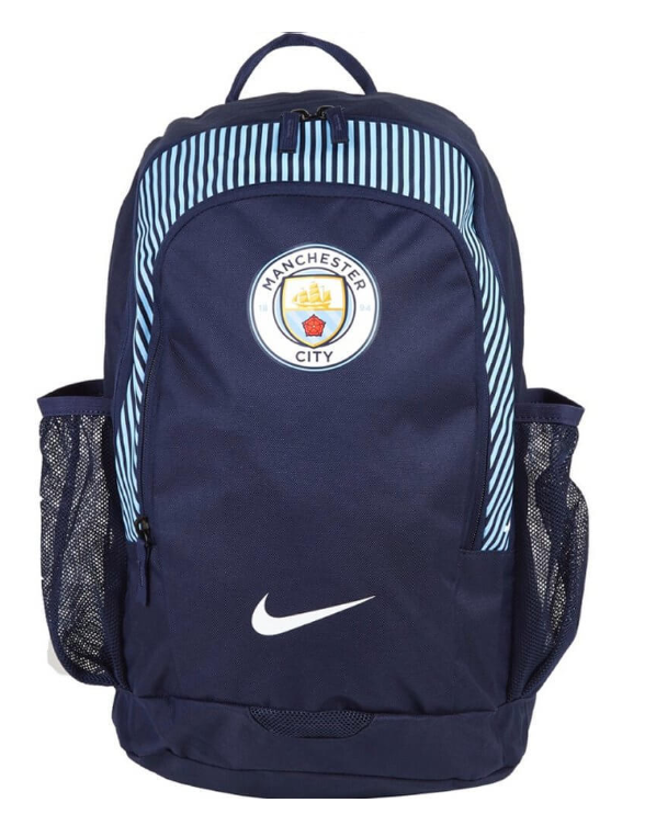 Nike Manchester City Fc Stadium Backpack Bags Midnight Navy/Field Blue/White  - Third Coast Soccer