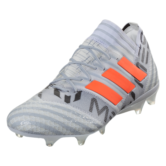 adidas Nemeziz Messi 17.1 FG - White/Solar Orange/Green Mens Firm Ground White/Solar Orange/Green Mens 6.5 - Third Coast Soccer
