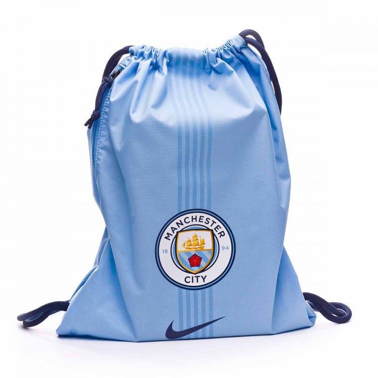 Nike Manchester City FC Stadium Gym Sack - Field Blue/Midnight Navy/Midnight Navy Bags Field Blue/Midnight Navy  - Third Coast Soccer