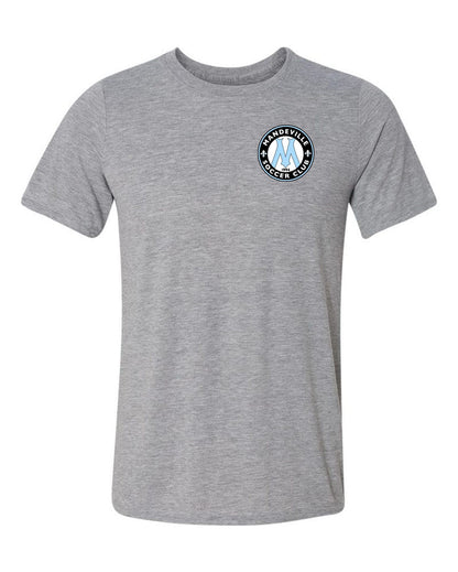 MSC Shield Short Sleeve T-Shirt - Black, Grey Or Light Blue MSC Spiritwear Sport Grey Mens Small - Third Coast Soccer