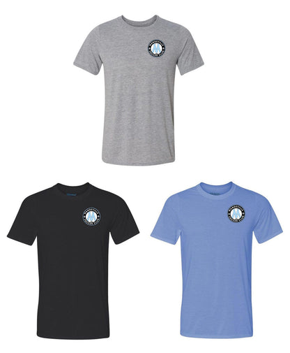 MSC Shield Short Sleeve T-Shirt - Black, Grey Or Light Blue MSC Spiritwear   - Third Coast Soccer