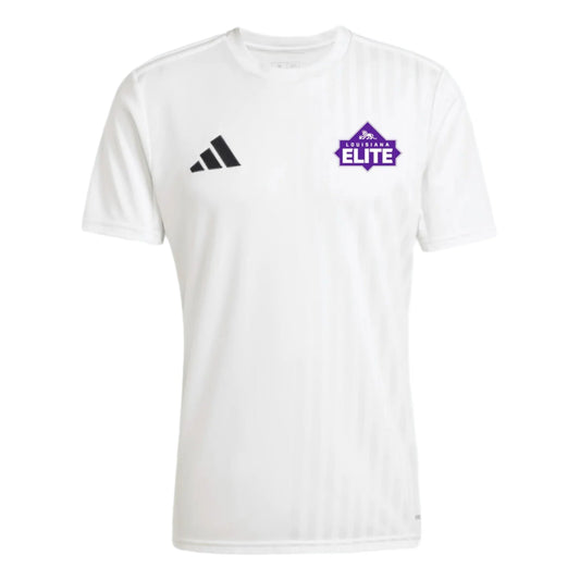 adidas Lousiana Elite Campeon 25 Jersey - White Louisiana Elite - Third Coast Soccer