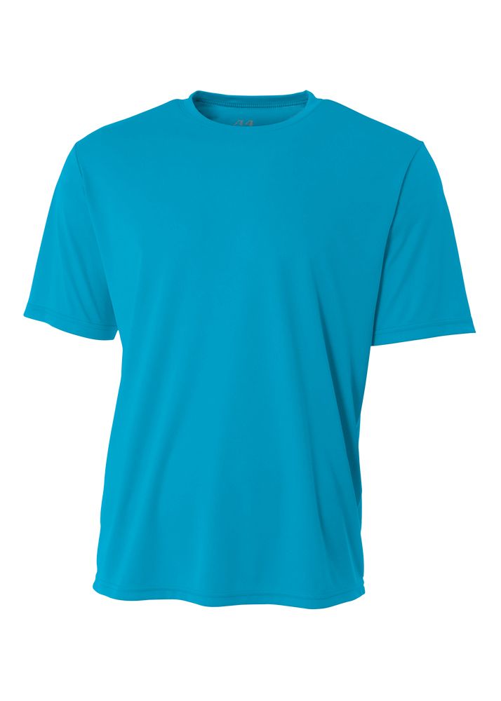 A4 Youth Cooling Performance Crew Training Jersey Electric Blue Youth Xsmall - Third Coast Soccer