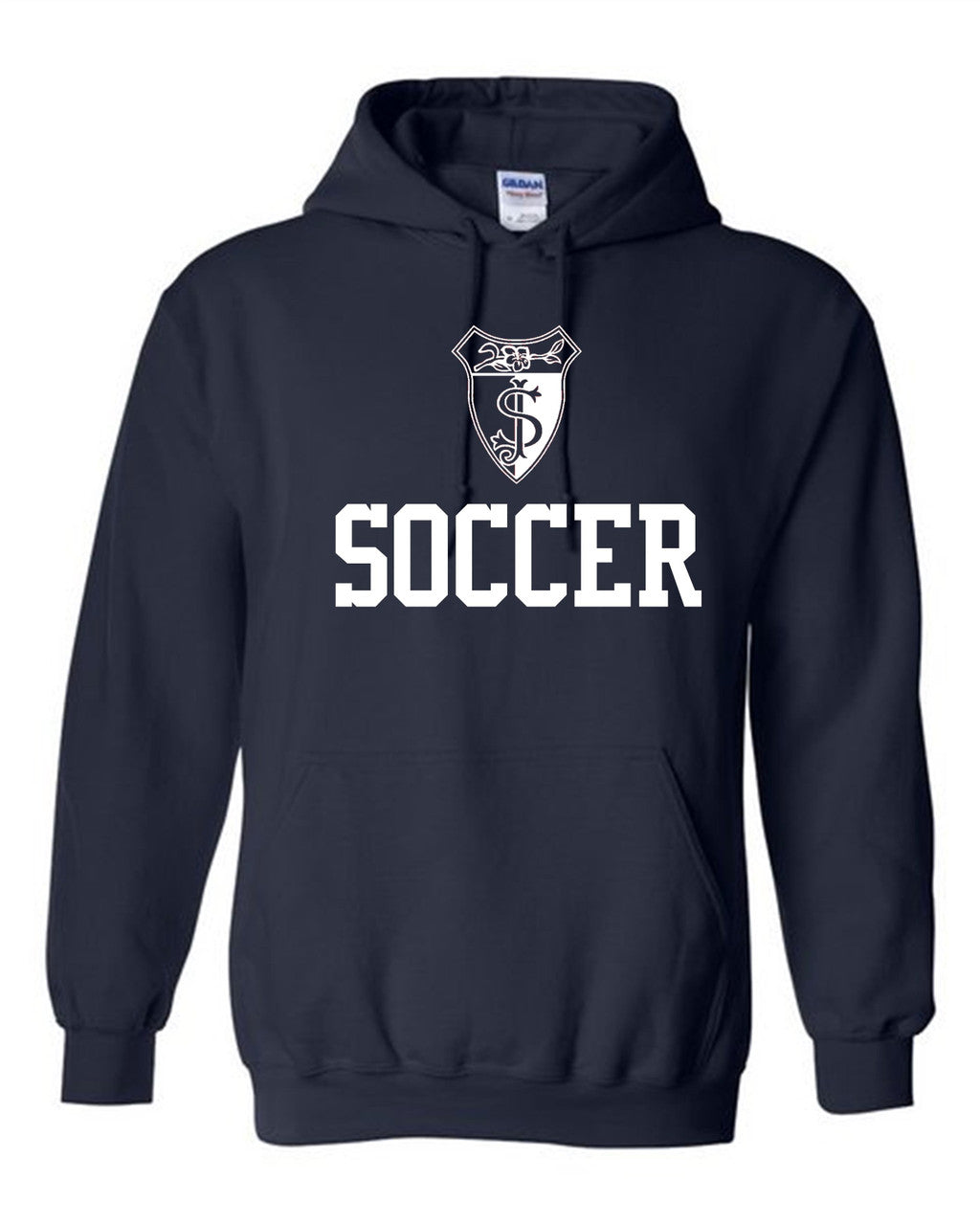 SJA Hoody St. Joesphs Academy Navy Mens Small - Third Coast Soccer