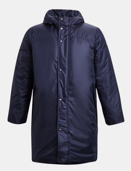 Under Armour Men's UA Storm Insulated Bench Coat Jacket Midnight Navy/White Mens XSmall - Third Coast Soccer