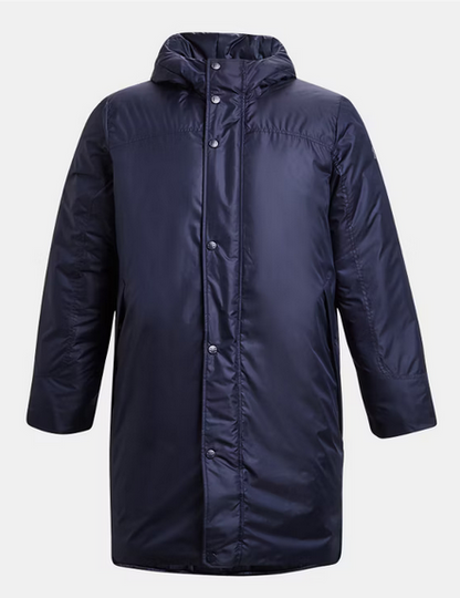 Under Armour Men's UA Storm Insulated Bench Coat Jacket Midnight Navy/White Mens XSmall - Third Coast Soccer