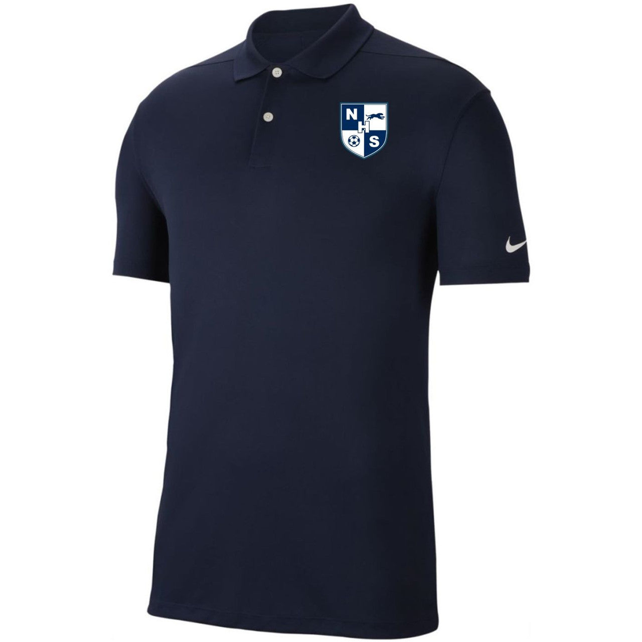 NIKE NHS VICTORY POLO Northshore High School Navy Mens Small - Third Coast Soccer