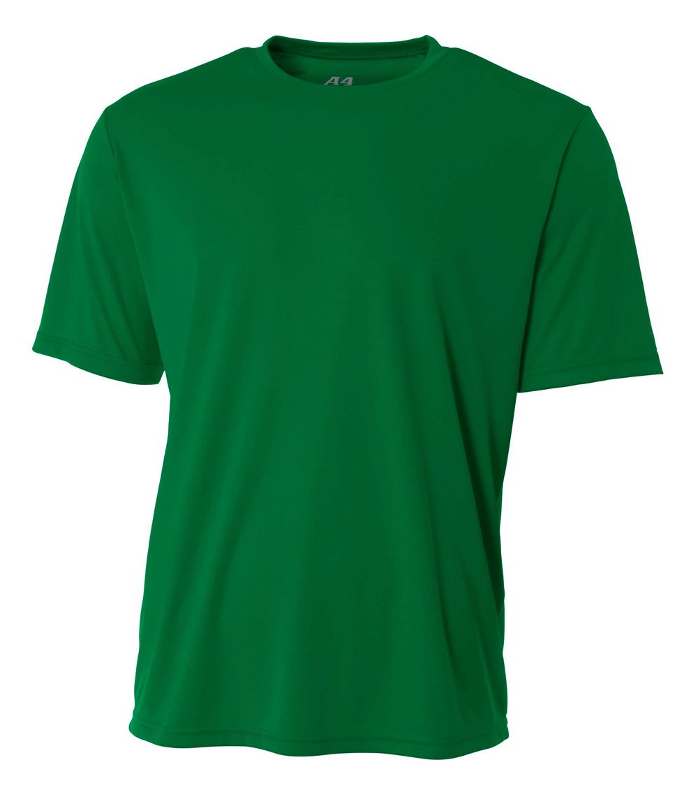 A4 Youth Cooling Performance Crew Training Jersey Kelly Youth XSmall - Third Coast Soccer