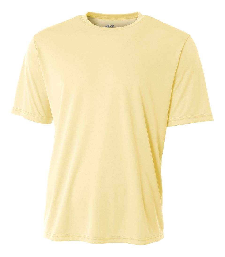 A4 Youth Cooling Performance Crew Training Jersey Light Yellow Youth Xsmall - Third Coast Soccer