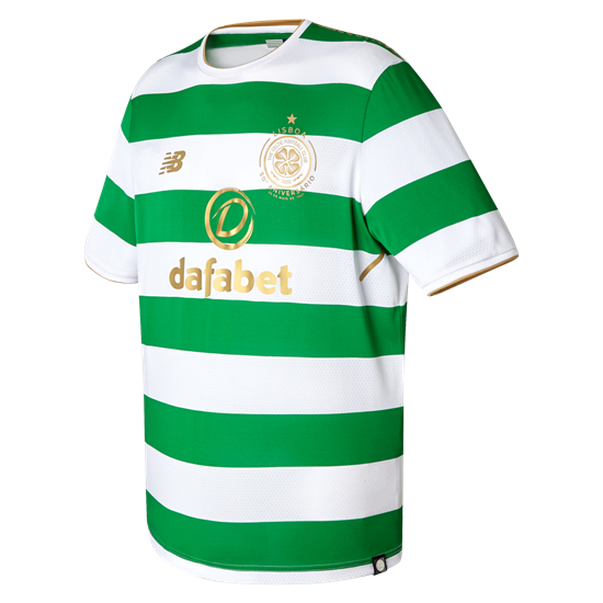 New Balance Celtic Home Jersey 17/18 Club Replica White/Green Mens Small - Third Coast Soccer
