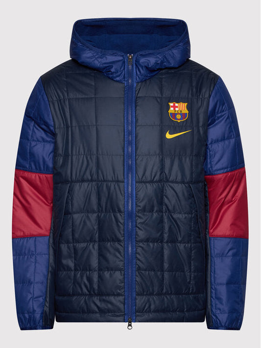 Nike FC Barcelona Synthetic-Fill Fleece Jacket Club Replica   - Third Coast Soccer