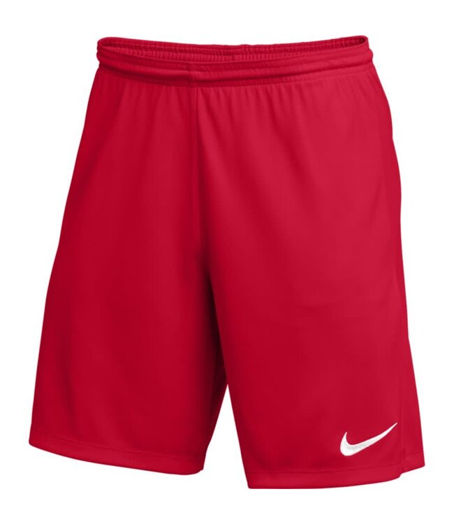 Nike Park II Short apparel closeout Scarlet Mens Small - Third Coast Soccer
