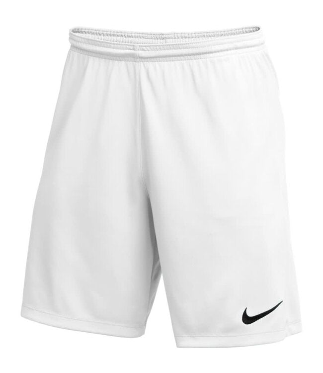 Nike Park II Short Shorts White Mens Small - Third Coast Soccer