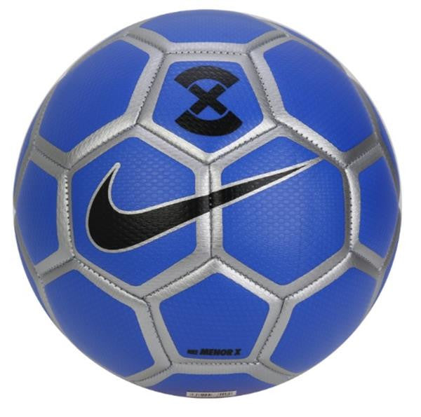 Nike Menor X Football - Racer Blue/Metallic Silver/Black Balls Racer Blue/Metallic Silver/Blk Futsal - Third Coast Soccer