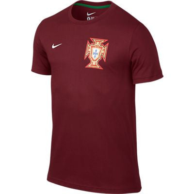 Nike Portugal Core Tee International Replica Team Red/Pine Green Small - Third Coast Soccer