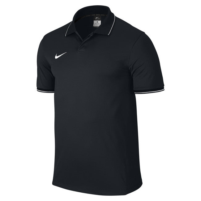 Nike Squad 14 Polo Polos Small Black/White - Third Coast Soccer