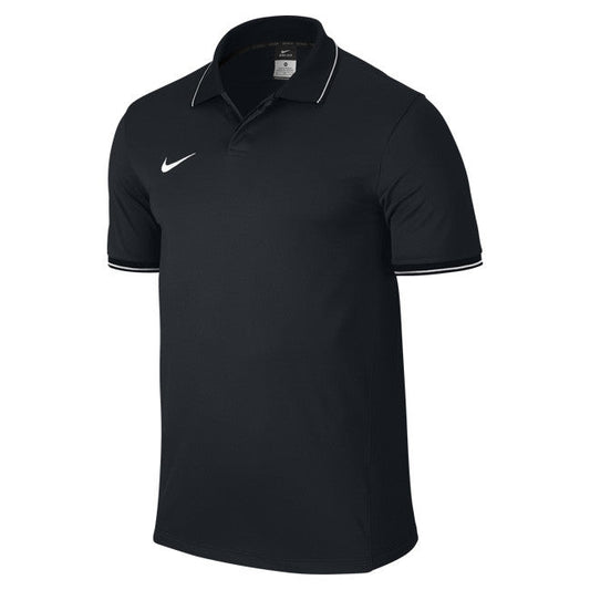 Nike Squad 14 Polo Polos Small Black/White - Third Coast Soccer