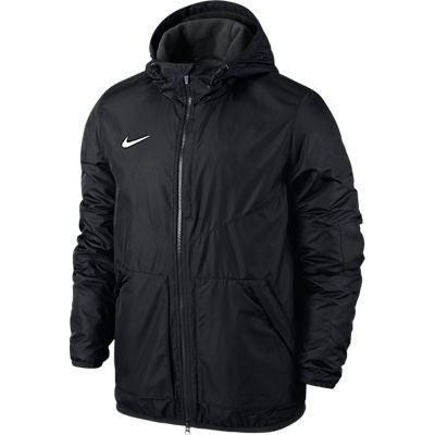 Nike Team Fall Jacket Jackets Black/White Mens XSmall - Third Coast Soccer