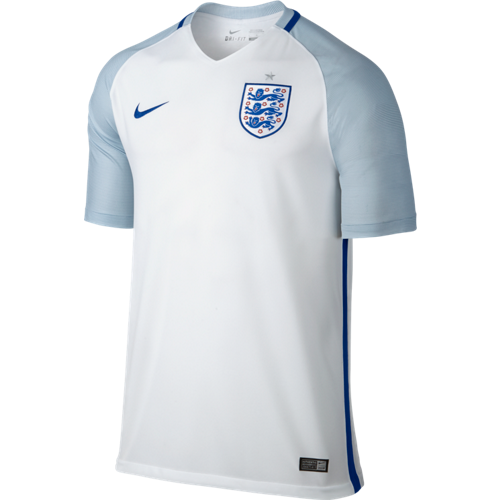 Nike England 2016 Home Stadium Jersey International Replica White/Blue Grey/Sport Royal Mens Small - Third Coast Soccer