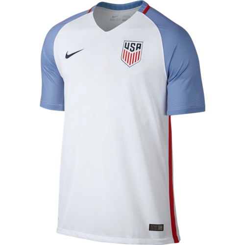 Nike Usmnt 2016 Home Stadium Jersey International Replica White/Game Royal/Midnight Navy Mens Small - Third Coast Soccer