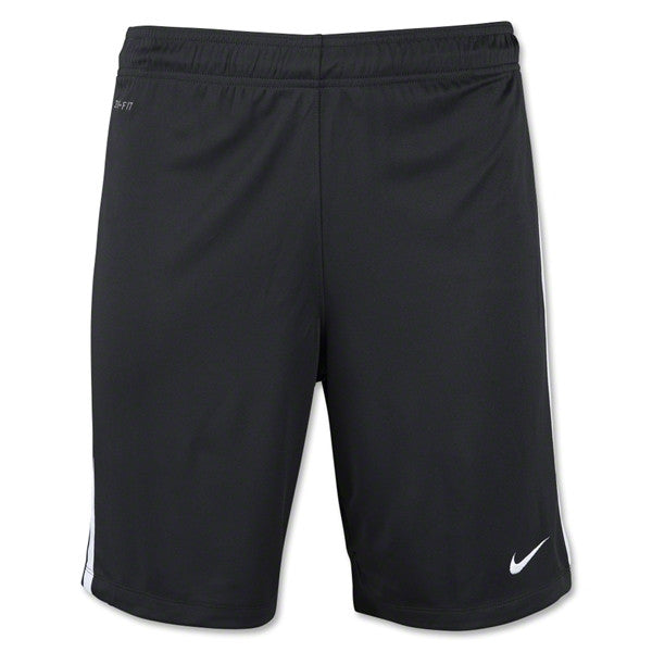 Nike Youth League Knit Short Shorts Black/White Youth Extra Small - Third Coast Soccer