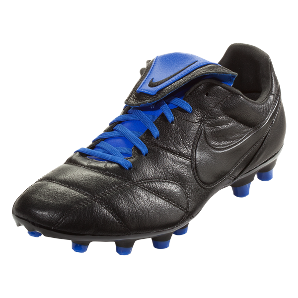 Nike Premier Ii Fg - Black/Black/Racer Blue Mens Firm Ground Mens 6.5 Black/Racer Blue - Third Coast Soccer
