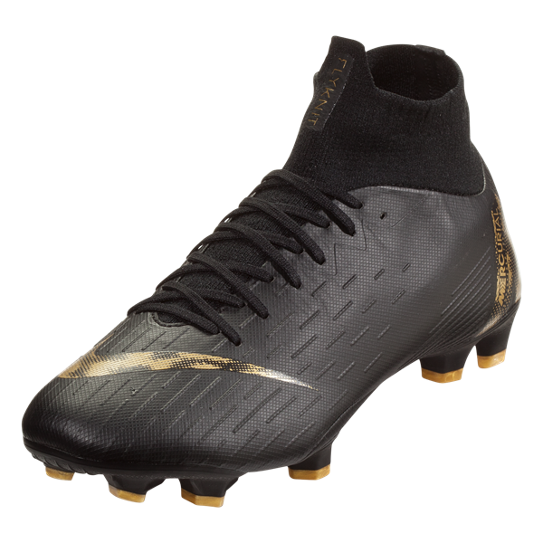 Nike Mercurial Superfly Vi Pro Fg - Black/Metallic Gold Mens Firm Ground Mens 6.5 Black/Mtlc Vivid Gold - Third Coast Soccer