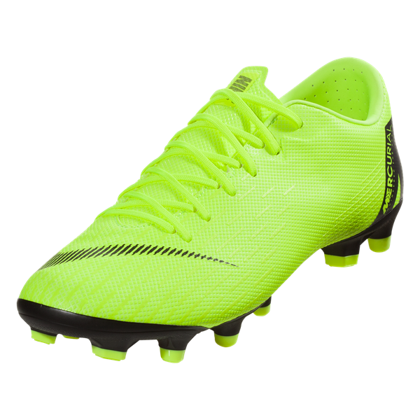 Nike Mercurial Vapor XII Academy MG - Volt/Black Mens Firm Ground Mens 6.5 Volt/Black - Third Coast Soccer