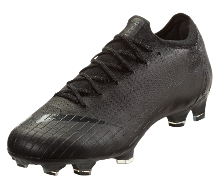 Nike Mercurial Vapor 12 Elite FG - Black/Black Mens Firm Ground Black/Black Mens 6.5 - Third Coast Soccer