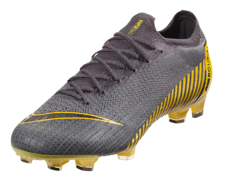 Nike Mercurial Vapor XII Elite FG - Dark Grey/Black/Opti Yellow Mens Firm Ground Mens 10.5 Thunder Grey/Black/Dark Grey - Third Coast Soccer